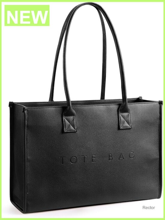 Handbags - Oversize Pu Leather Tote Bag Weekender Shopper Handbag Purses Top Handle